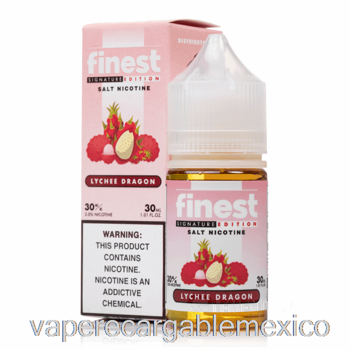 Vape Recargable Lychee Dragon - La Mejor Edición Exclusiva Salt Nic - 30ml 50mg